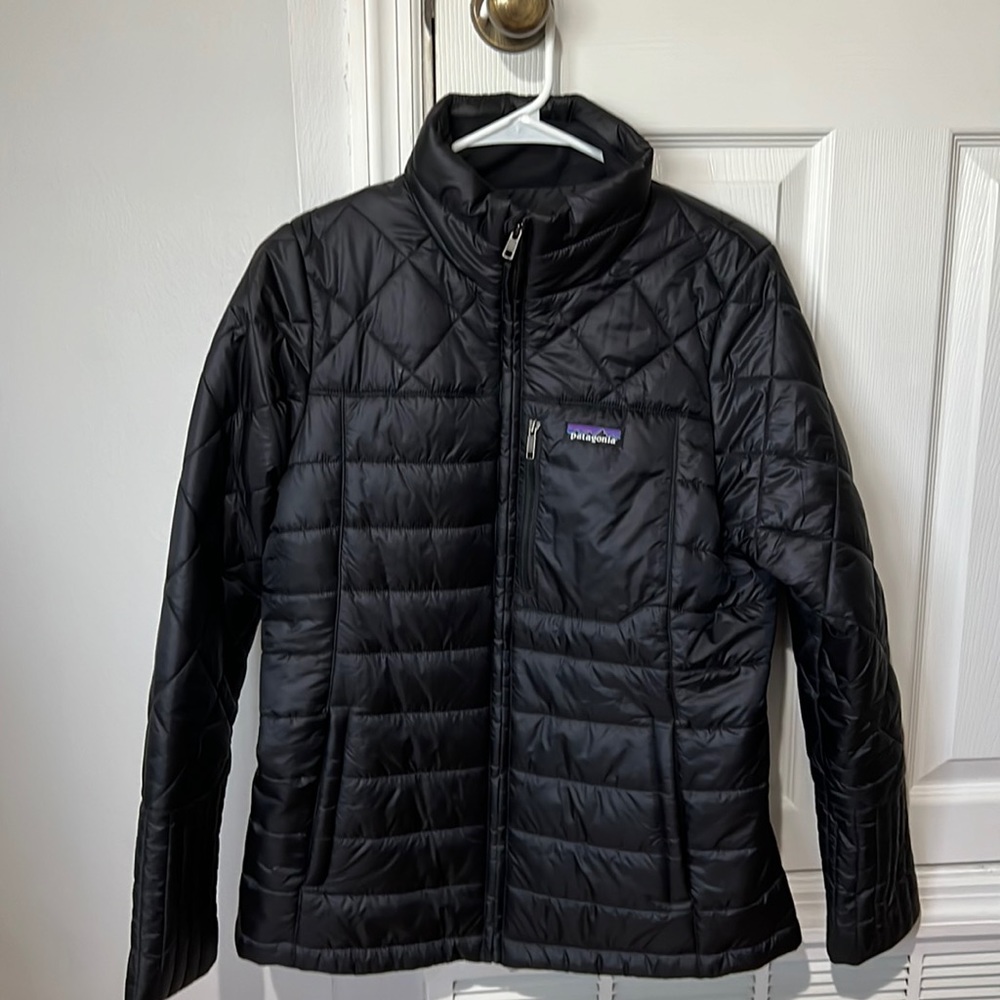 Patagonia Womens Puffer Jacket, Black